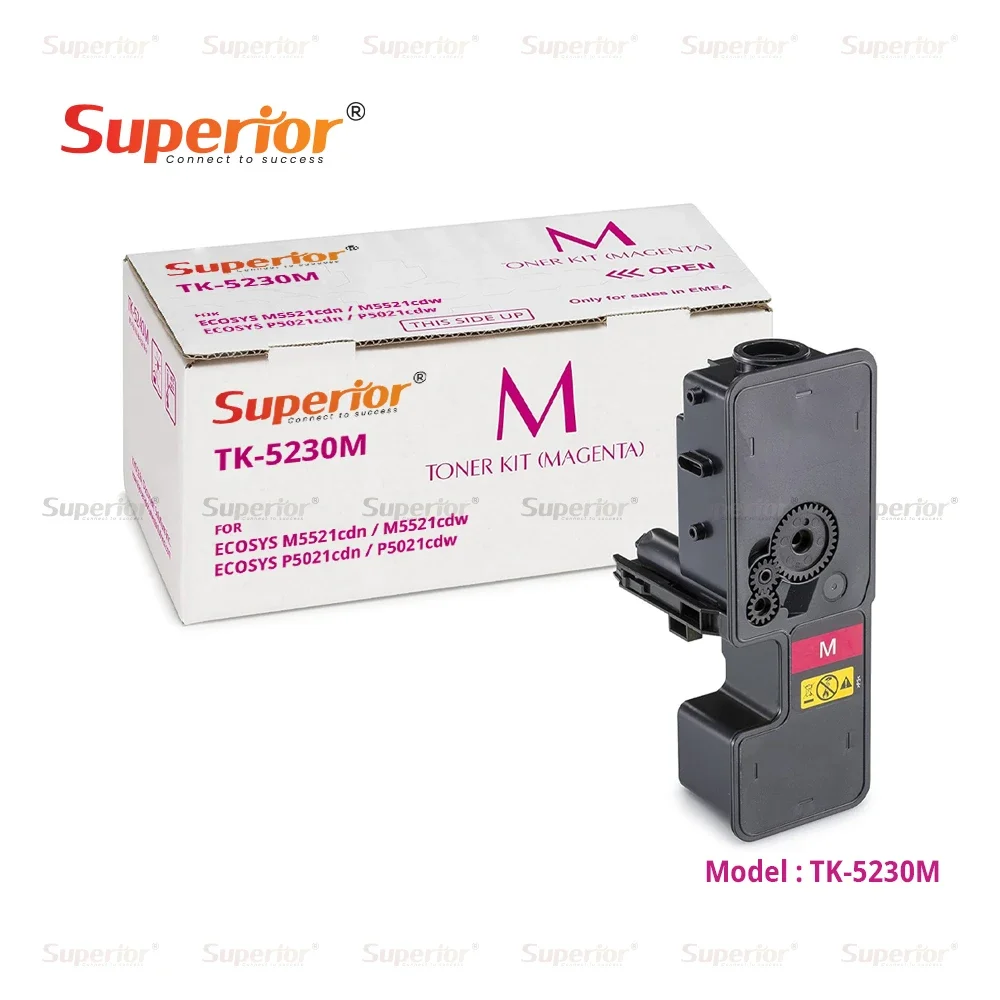 Superior TK-5230M Magenta High Yield Compatible Toner Cartridge