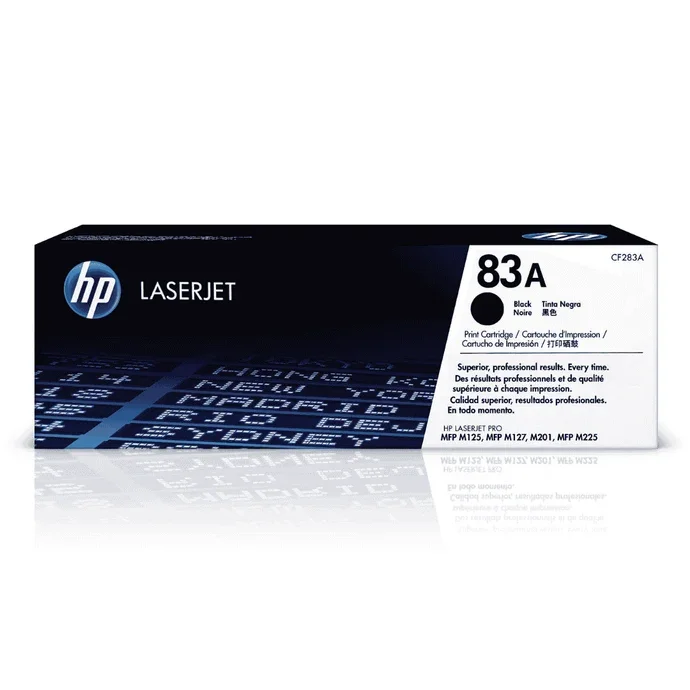 HP 83A Toner Cartridge CF283A for M125 and M127