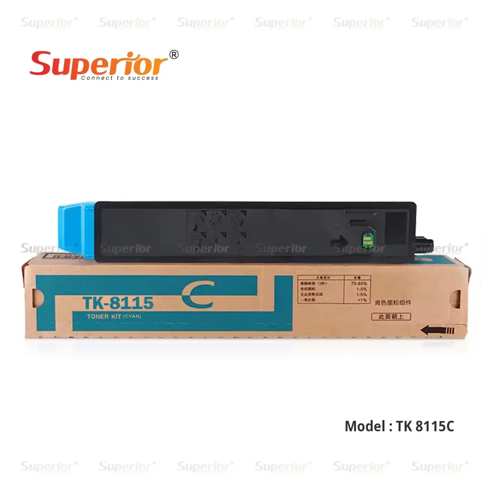 Superior TK-8115 Cyan High Yield Compatible Toner Cartridge