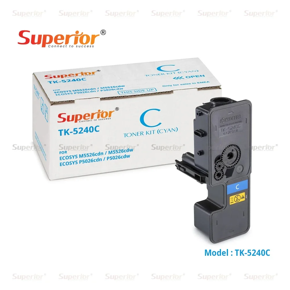 Superior TK-5240C Cyan High Yield Compatible Toner Cartridge