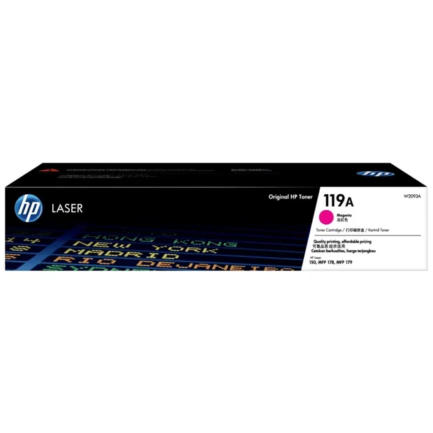 HP 119A Magenta Original Laser Toner Cartridge (W2093A)