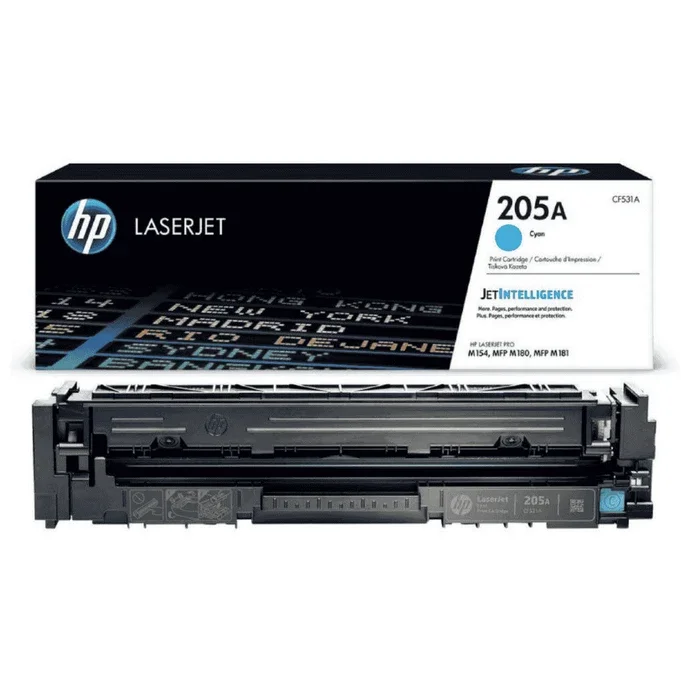 HP 205A Cyan LaserJet Toner Cartridge-CF531A