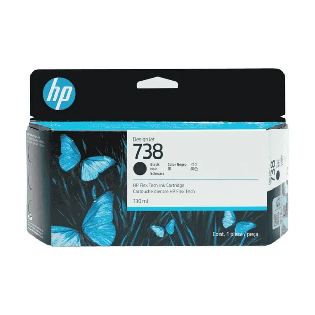 HP 738 130ml ink Cartridge for Design jet T850 and T950 Series