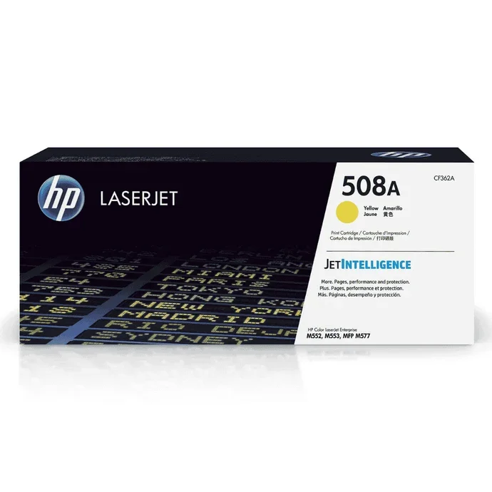 HP 508A Print Cartridge Yellow, CF362A