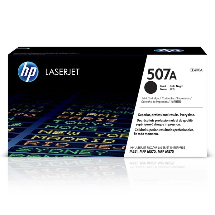 HP 507A Black Original Toner Cartridge CE400A