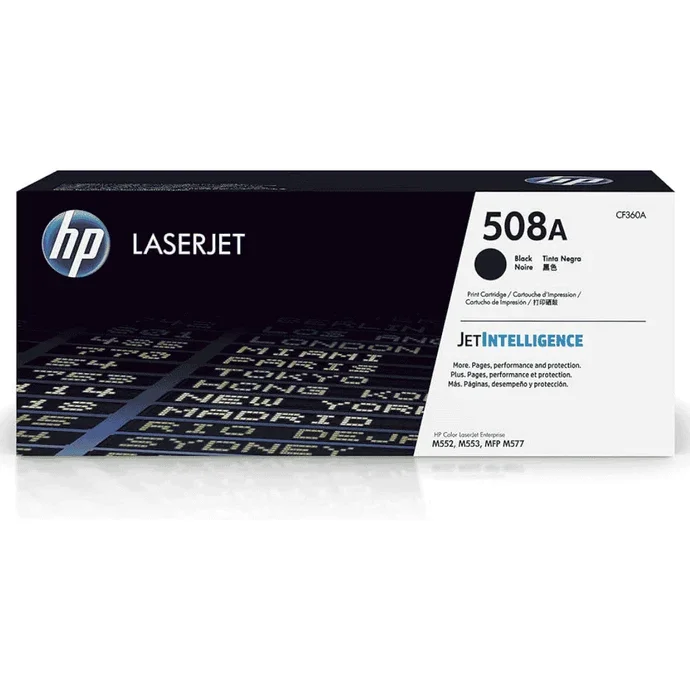 HP 508A Original LaserJet Colour Sphere Toner Cartridge, Black - CF360A
